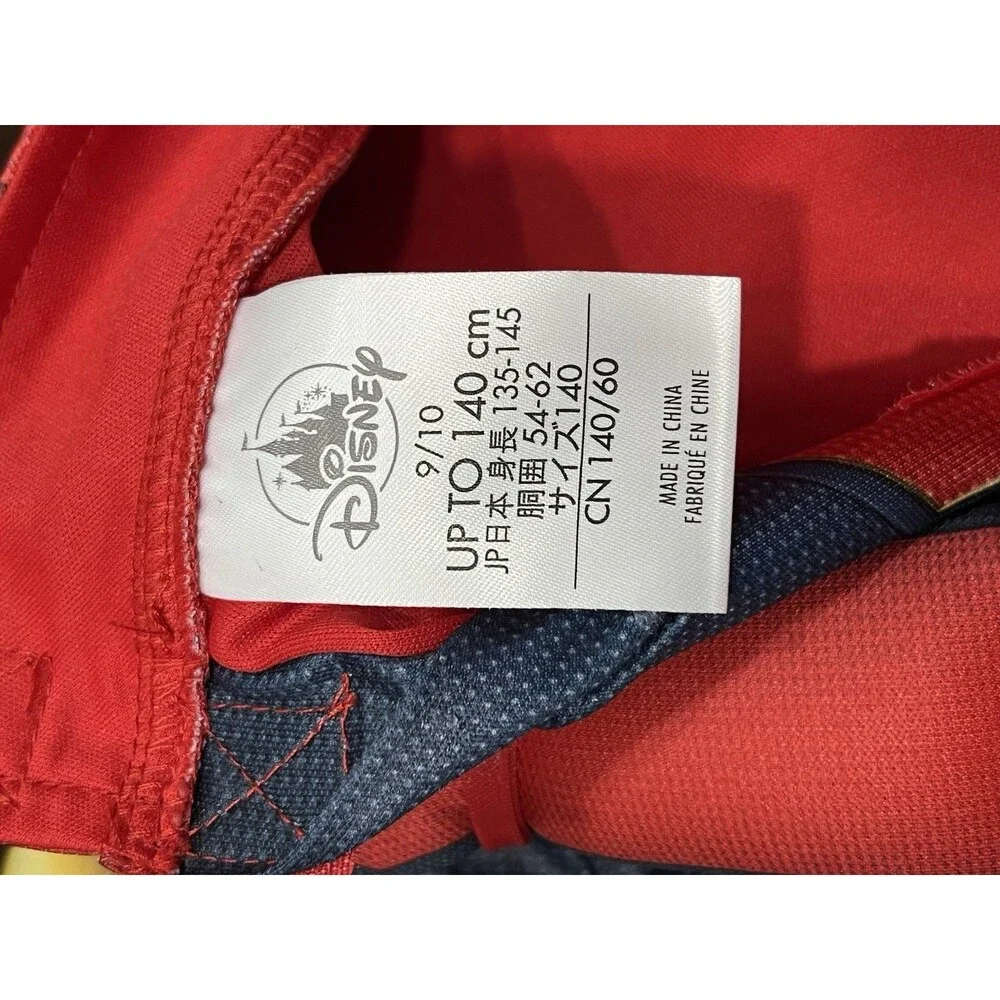 Disney Store Marvel Iron Spider Costume Boys 9/10 Muscle Suit Legs No Mask - Picture 3 of 3
